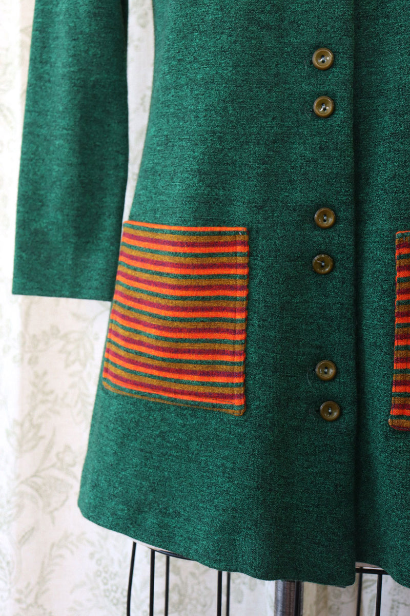 Evergreen Stripe Buttondown M
