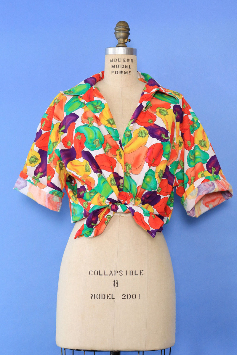 Peppers Please Buttondown M/L