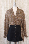 Field of Flowers Wrap Blouse S/M