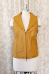 Honey Leather Vest M