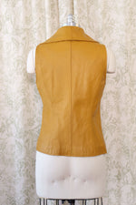 Honey Leather Vest M