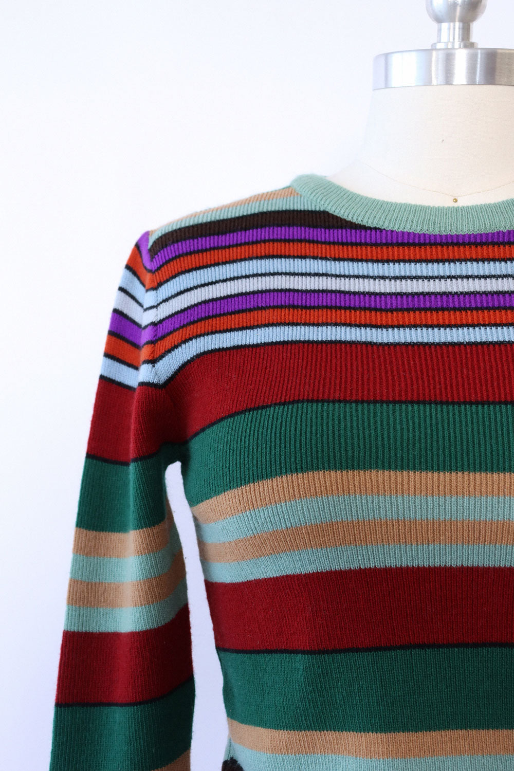 1970s Simple Stripe Sweater M/L