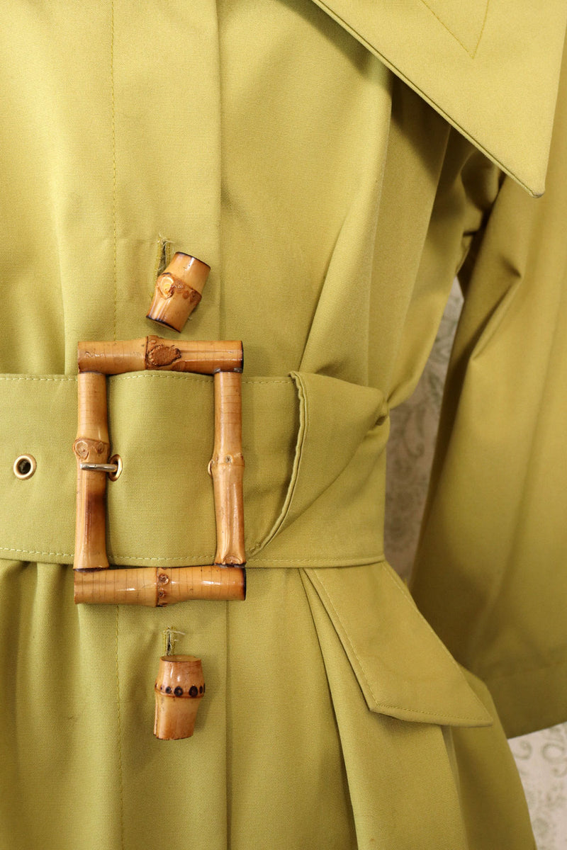 Dramatic Bamboo Toggle Tent Jacket S/M-M