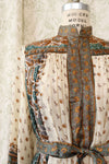 Kalamkari Indian Silk Dress S/M