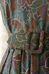 Forest Floral Day Dress M