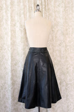 Black Leather Pocket Skirt XS/S