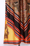 Scrunchie Scarf Print Maxi M