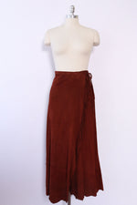 Hickory Suede Fringe Skirt M-XL