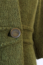 Avo Green Chunky Knit Jacket S/M