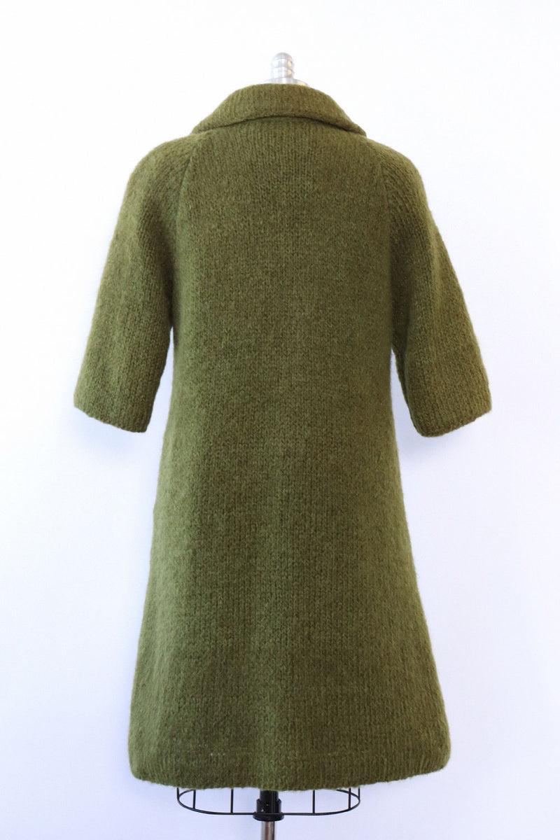 Avo Green Chunky Knit Jacket S/M