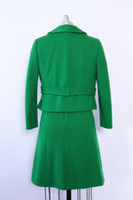 Alice Jane Dows Kelly Green Knit Ensemble S