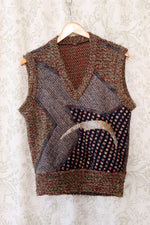 Mixed Media Vest S-L