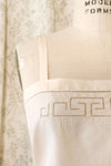 Mary Ann Restivo Ivory Silk Cami S