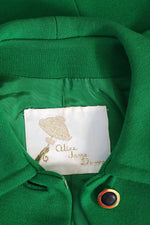 Alice Jane Dows Kelly Green Knit Ensemble S