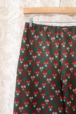 Hunter Floral Knit Flares M/L