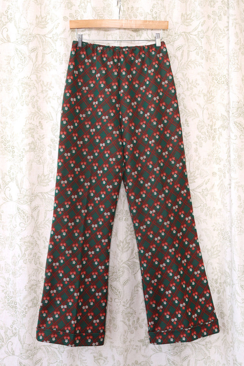 Hunter Floral Knit Flares M/L
