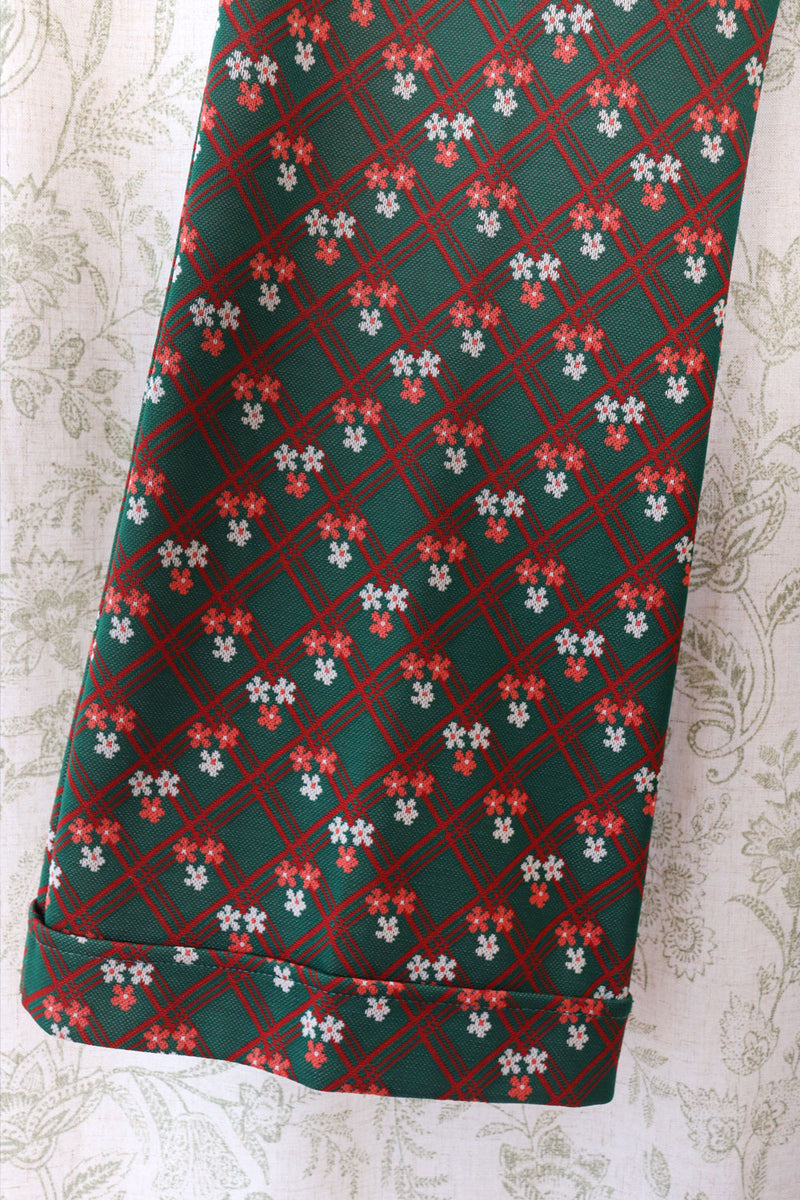 Hunter Floral Knit Flares M/L