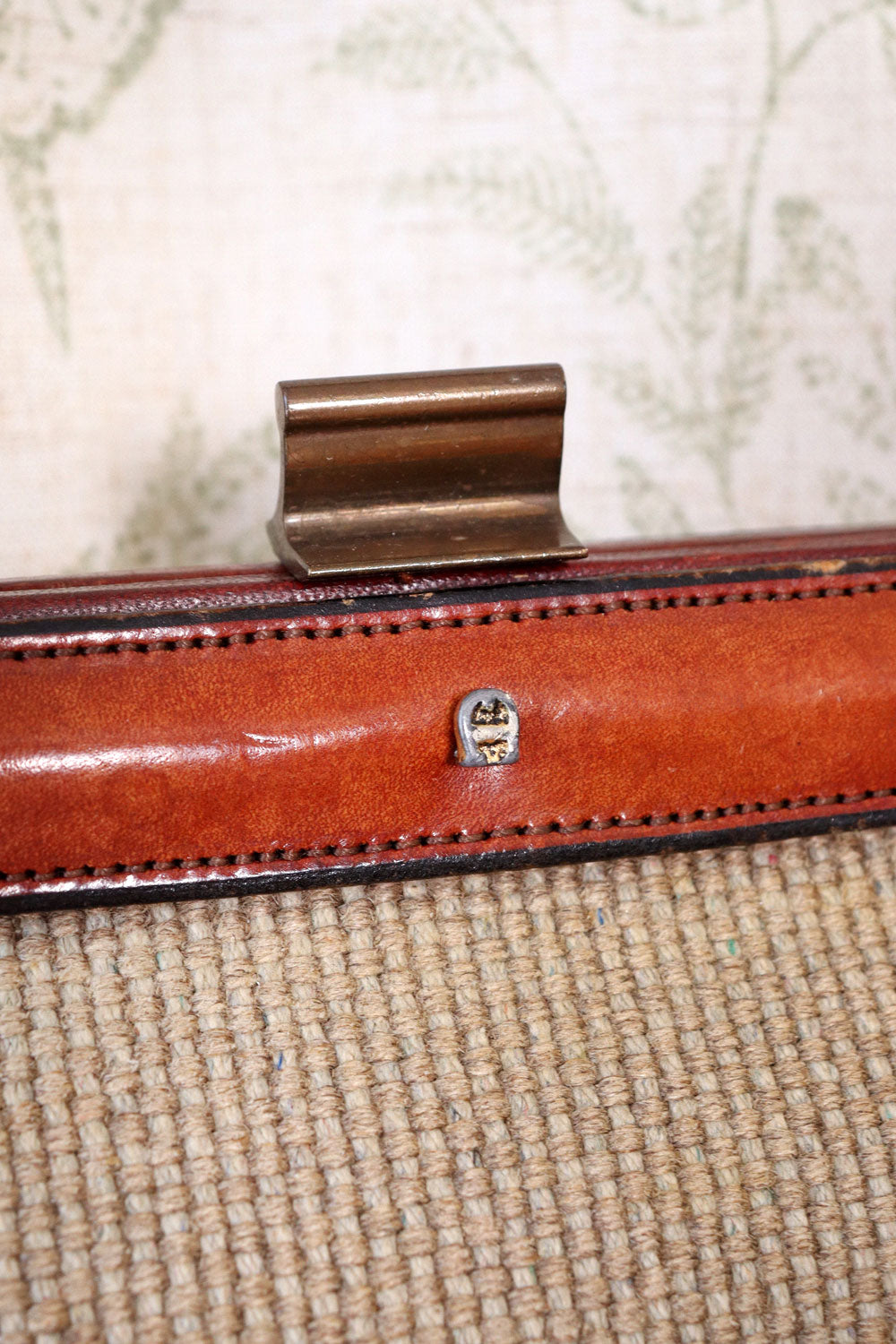 1960s Etienne Aigner Tweed Handbag