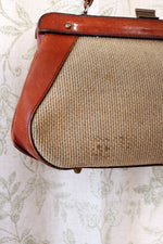 1960s Etienne Aigner Tweed Handbag