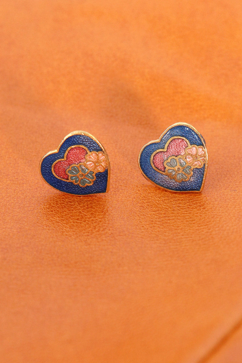 Sweetheart Floral Post Earrings