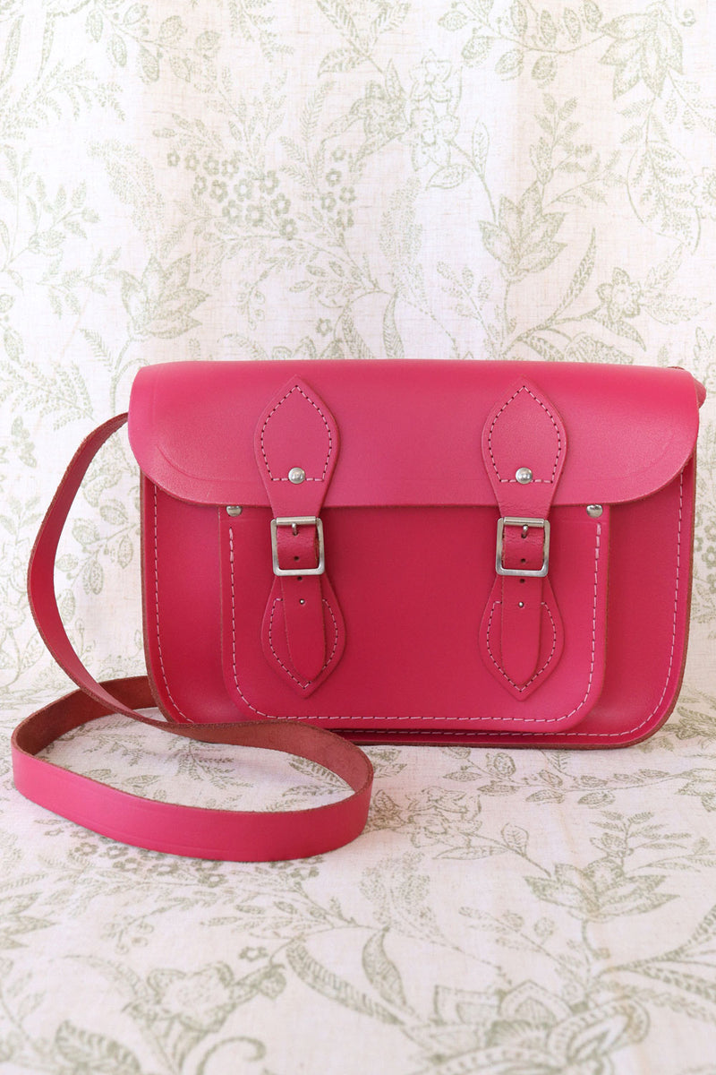 Cambridge Satchel Co. Magenta Messenger