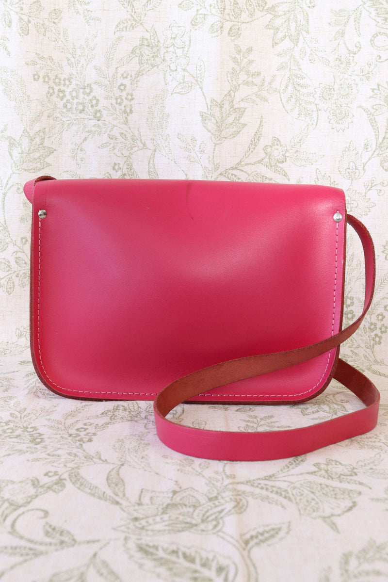 Cambridge Satchel Co. Magenta Messenger