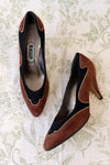 Bally Two Tone Heels 7