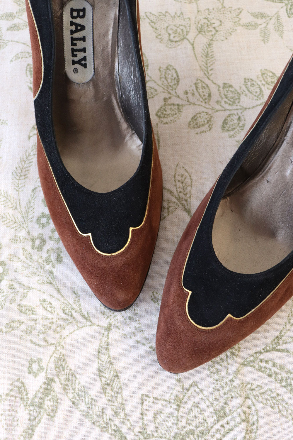 Bally Two Tone Heels 7