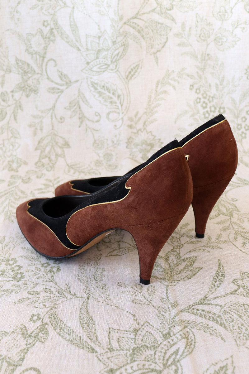 Bally Two Tone Heels 7