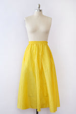 Sunshine Yellow Parachute Pocket Skirt S/M