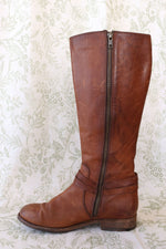 Frye Oak Leather Tall Boots 8
