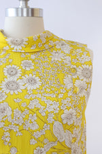 Ditsy Daffodil Dropwaist Dress S