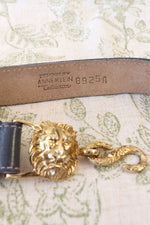Anne Klein Lionhead Belt