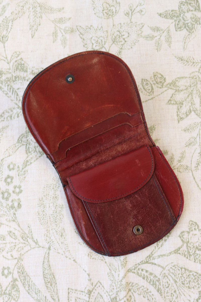 Mundi Redwood Leather Wallet