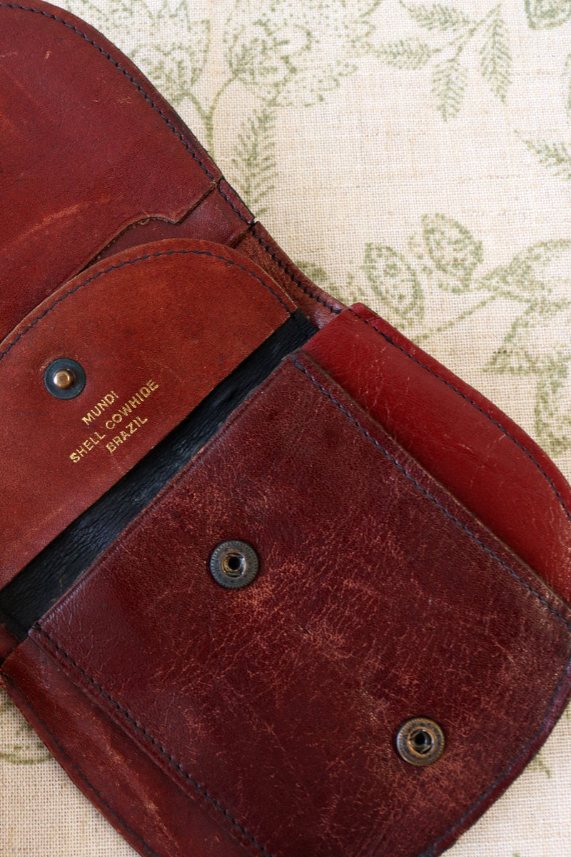 Mundi Redwood Leather Wallet