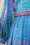 Anne Crimmins Silk Lilac Dress S/M