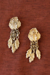 Judy Lee Golden Leaf Clip-ons