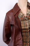 1970s Amaro Leather Suit XS