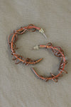 Copper Coil Hoops