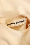 Donald Brooks Ivory H Mini Dress XS