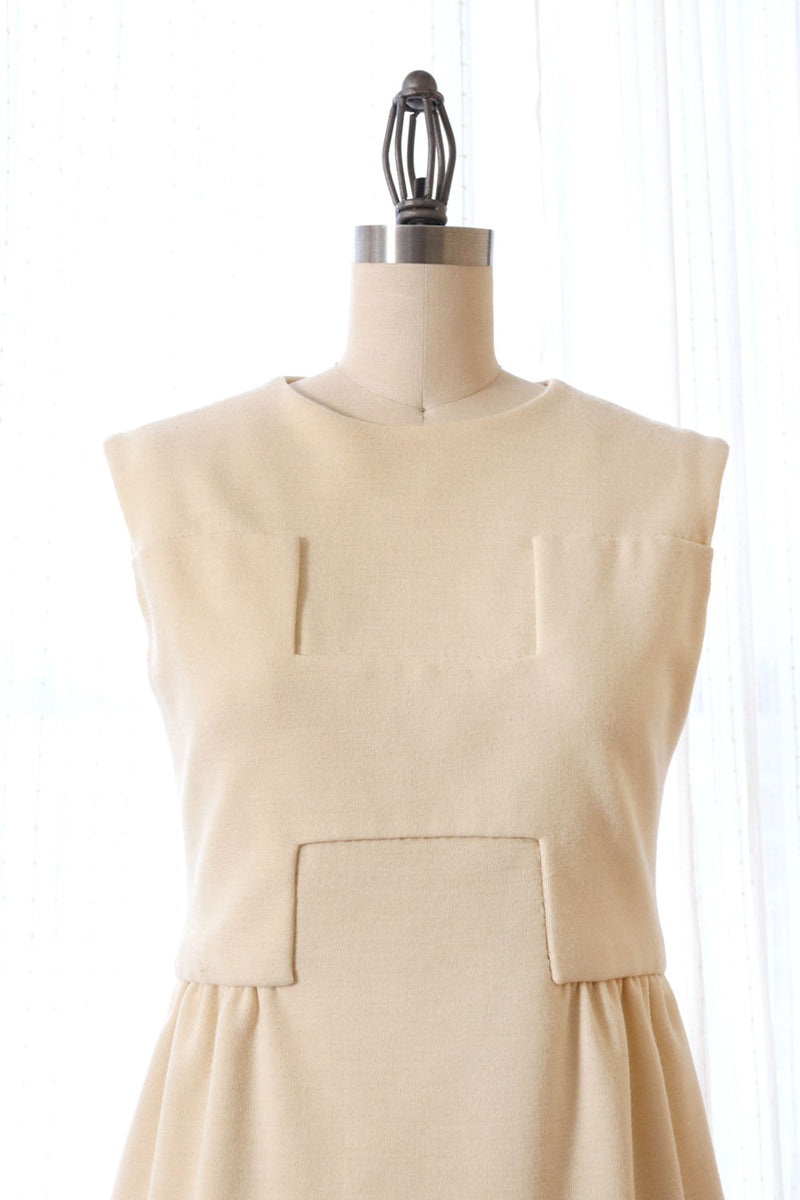 Donald Brooks Ivory H Mini Dress XS