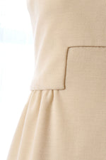 Donald Brooks Ivory H Mini Dress XS