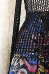 Beaded Net Top S/M