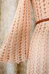Blush Crochet Dress