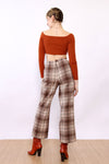 Pendleton Cinnamon Plaid Wool Pants S