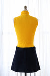 Sunshine Yellow Ribbed Twinset S/M