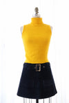 Sunshine Yellow Ribbed Twinset S/M