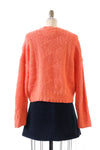 Cool Coral Deep V-neck Sweater M/L