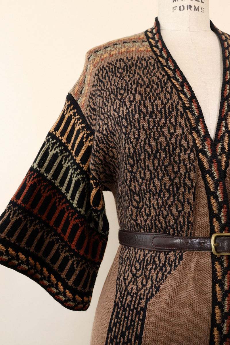 Sandy D'Andradé Knit Tree Duster XS-M