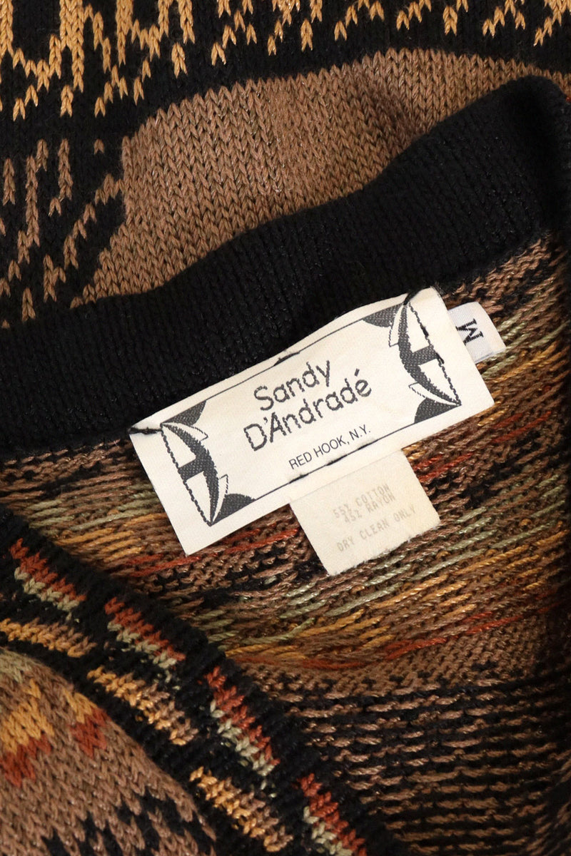 Sandy D'Andradé Knit Tree Duster XS-M